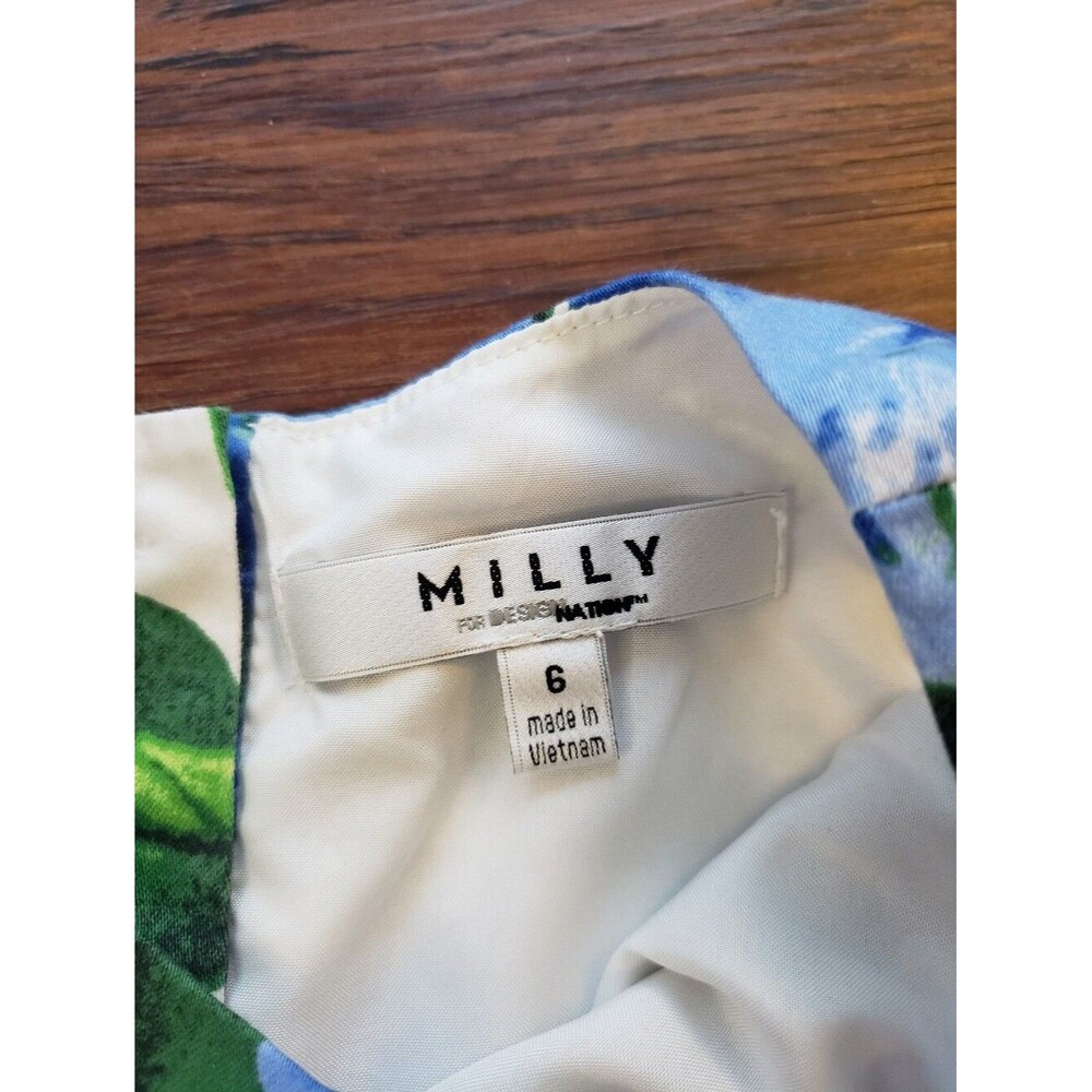 Milly Girls Floral Dress Size 6 Boho Wedding Summer Cotton Old Money Luxury - Picture 2 of 4